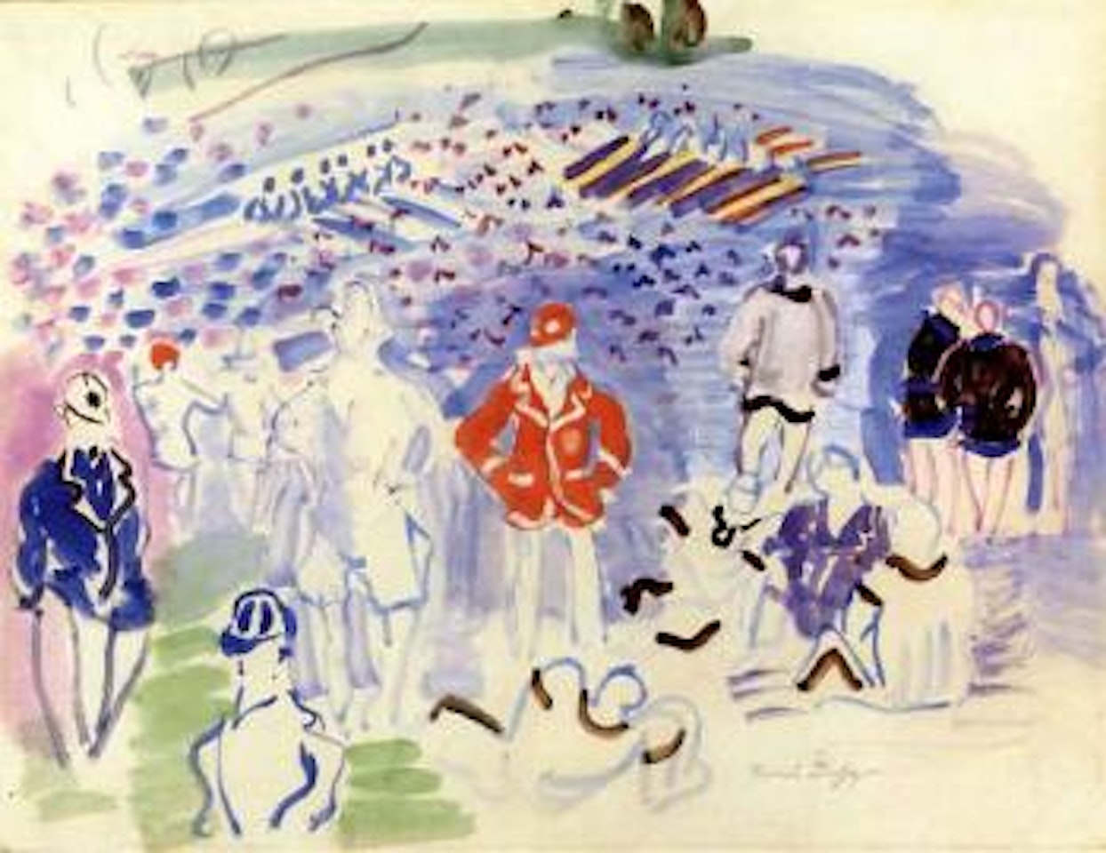 La regate a Henley by Raoul Dufy