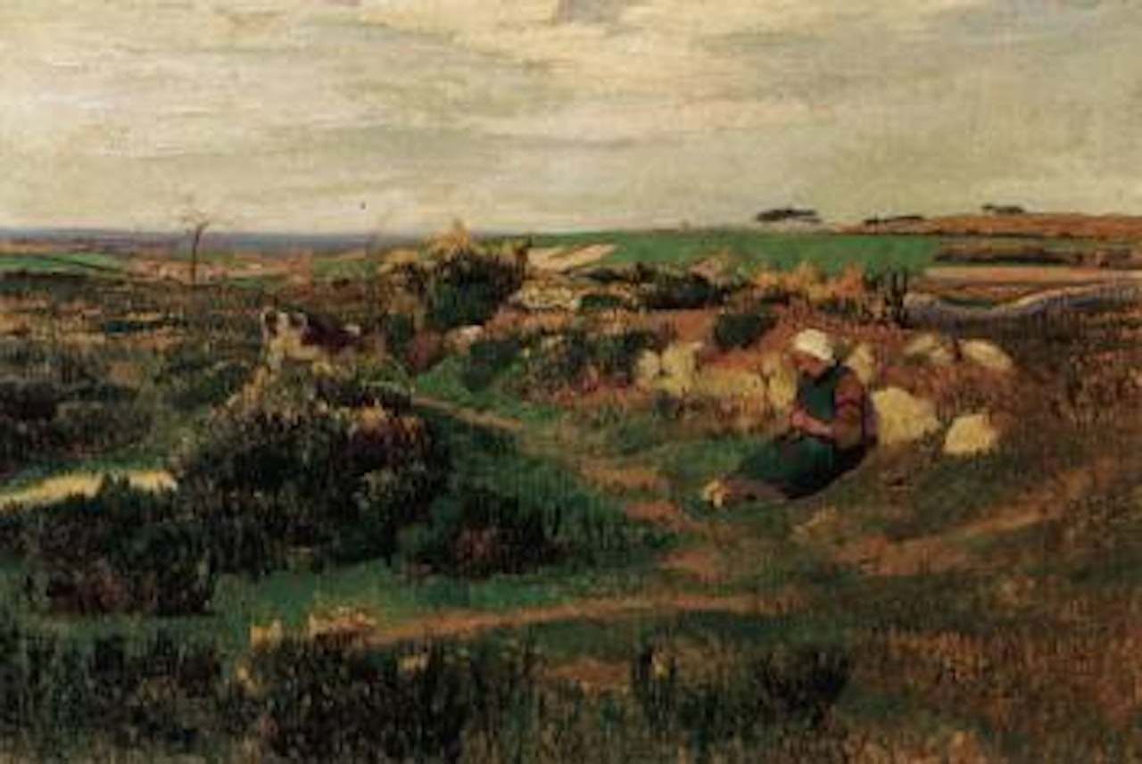 Bretonnes sur la lande by Henry Moret