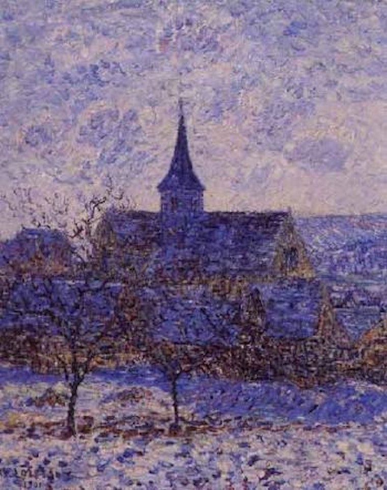 Eglise de Bennecourt by Gustave Loiseau