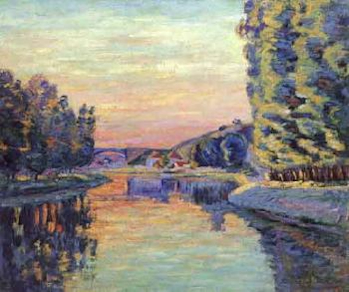 Vue de Moret by Armand Guillaumin