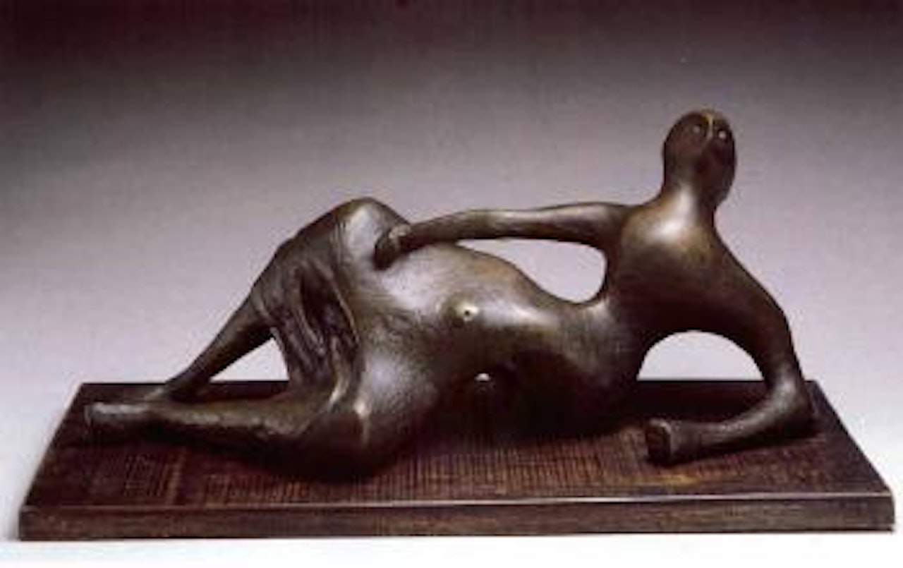 Draped reclining figure by Henry Moore