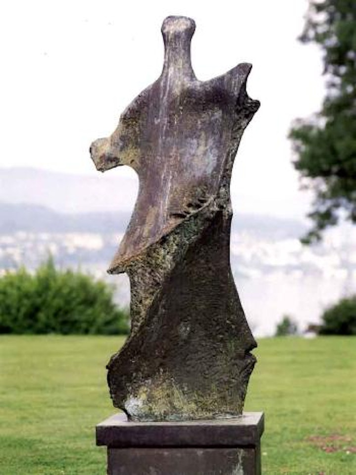 Working model fro standing figure, knife edge by Henry Moore