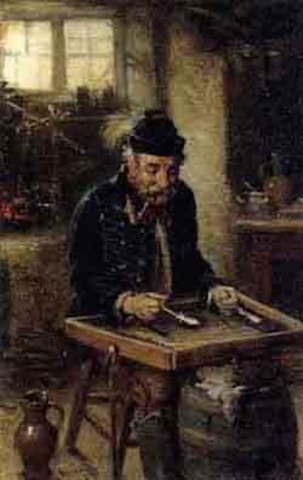 The weaver by Hermann Kern