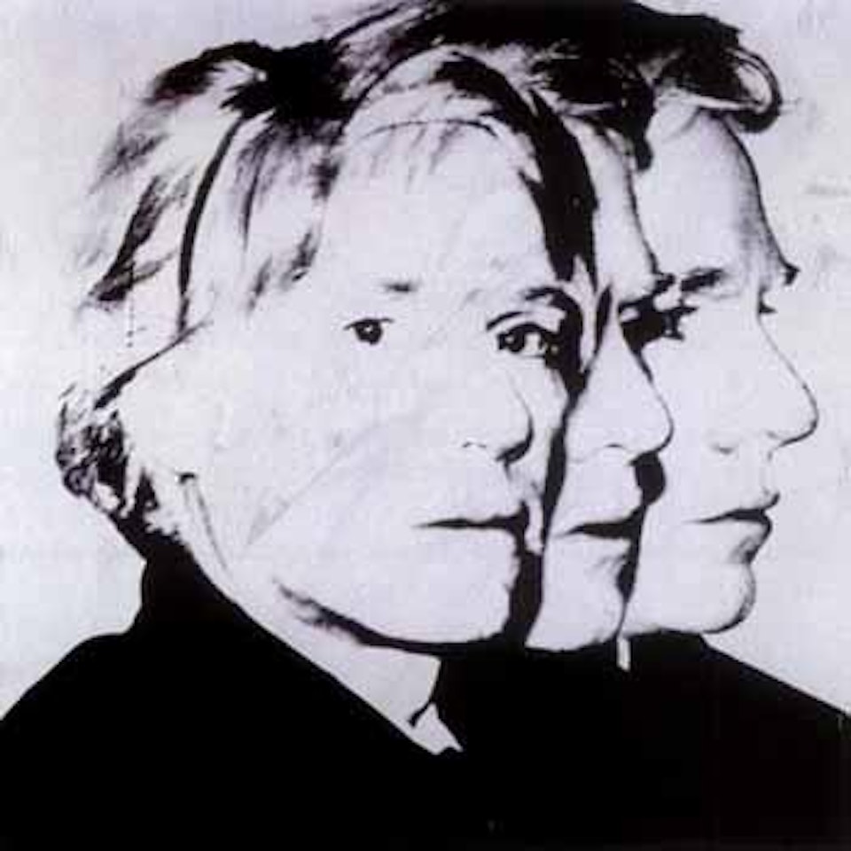 Self portrait by Andy Warhol