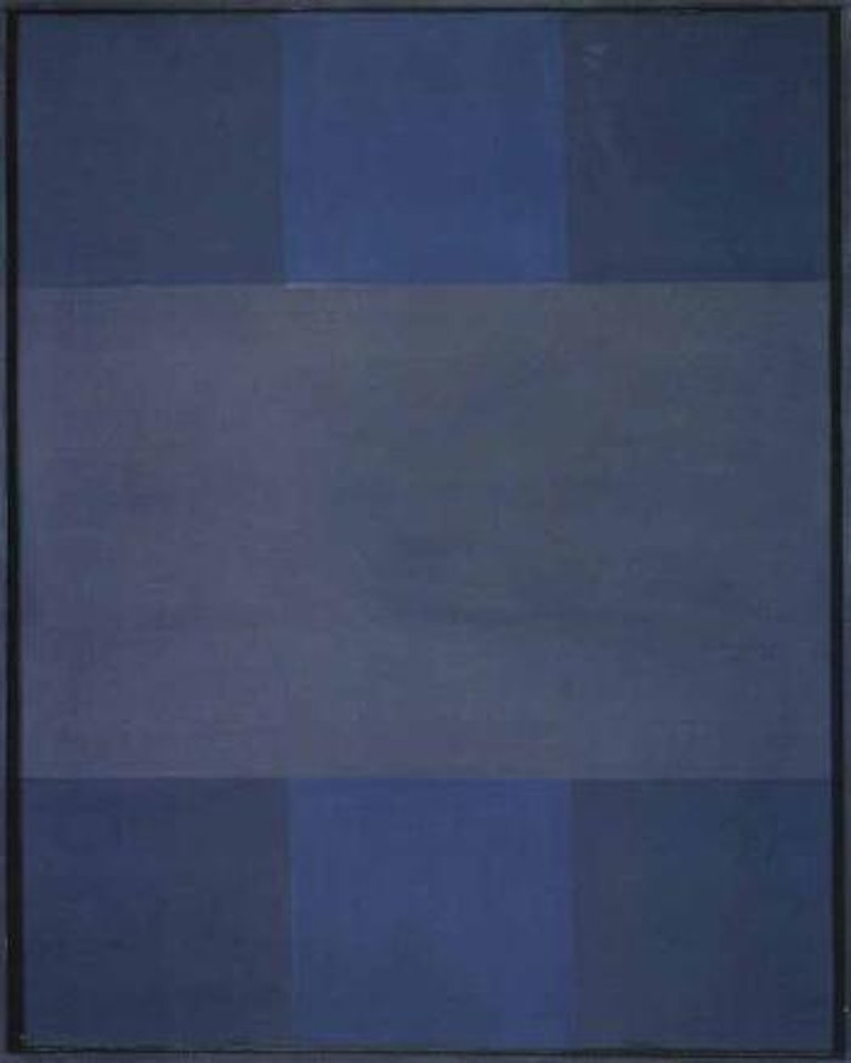 Abstract painting by Ad Reinhardt