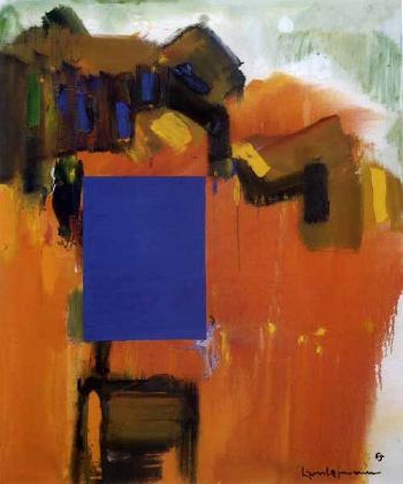 Paling moon by Hans Hofmann