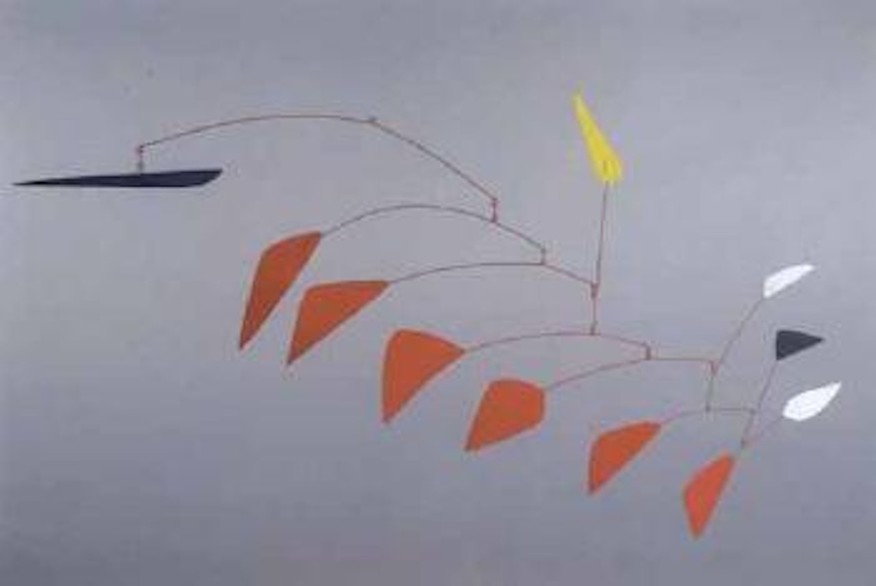 Bleu horizontal by Alexander Calder