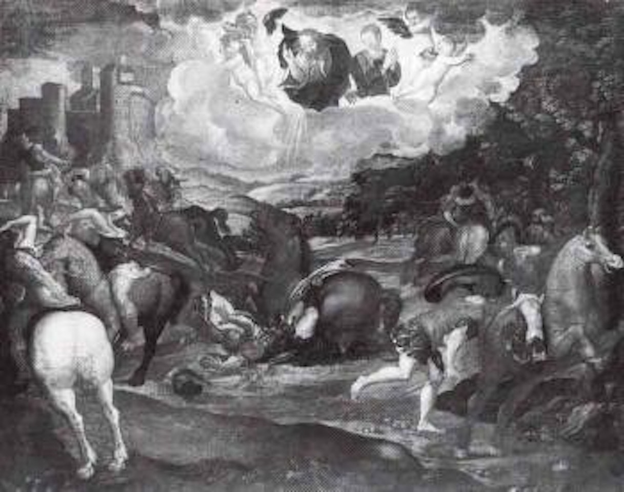 The Conversion of St. Paul by Venetian School