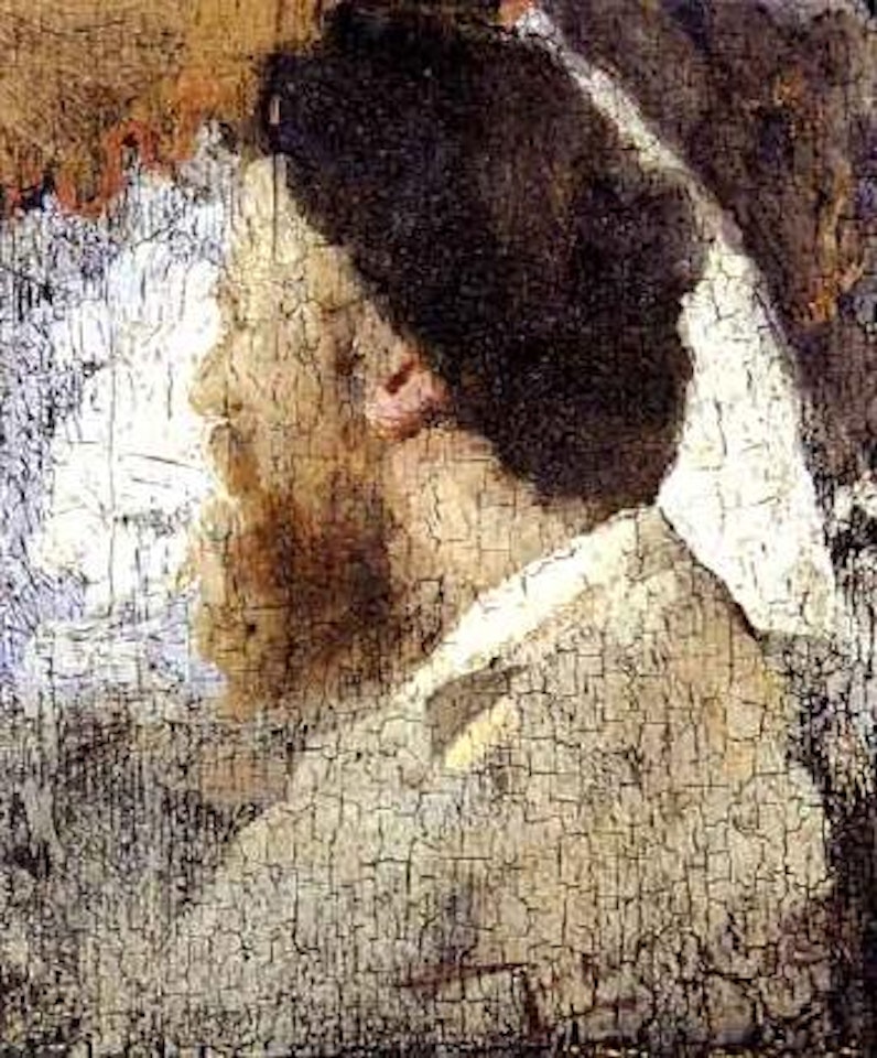 Self portrait by Fritz Thaulow