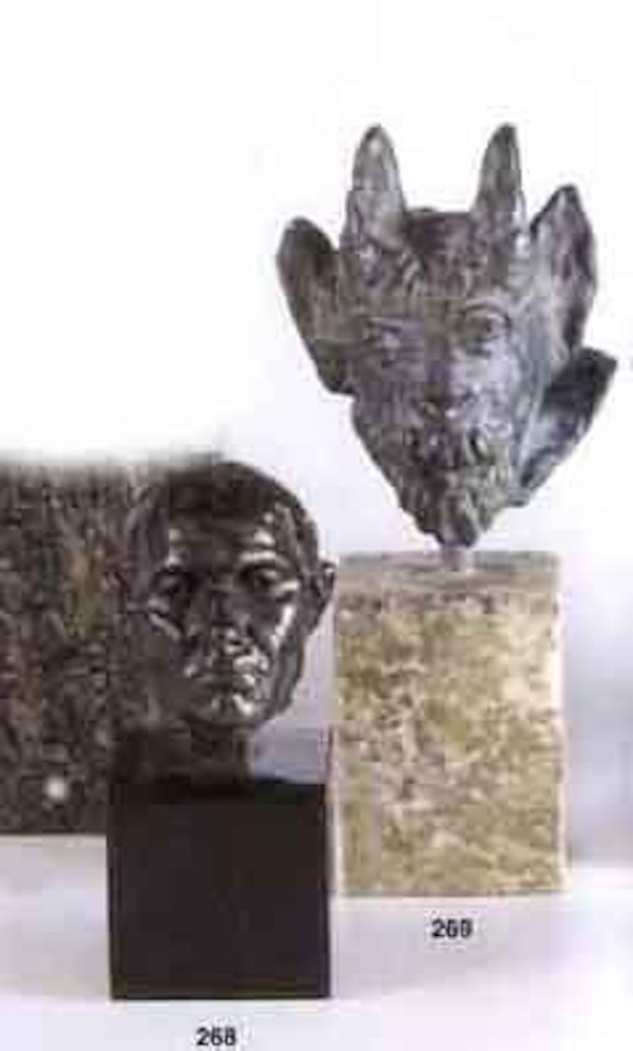 Tete d'homme by Auguste Rodin