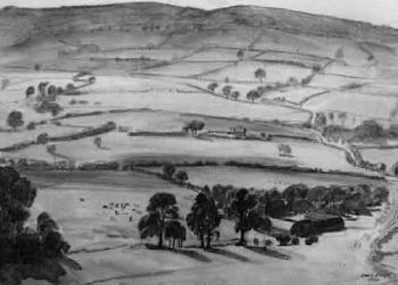 The Malvern Hills by Laura Knight