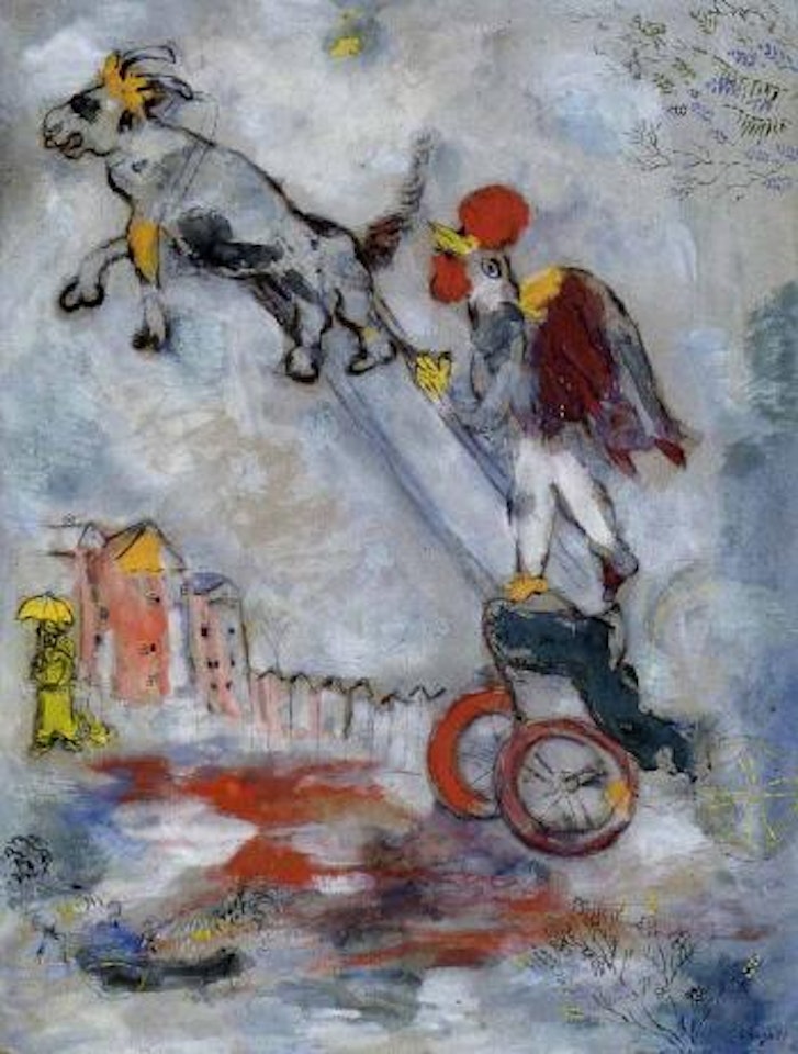 Le Char de Phebus by Marc Chagall