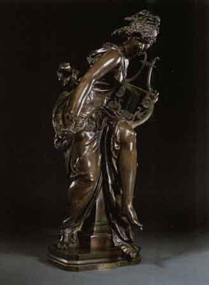 Nymph, entitled Melodie by Albert-Ernest Carrier-Belleuse