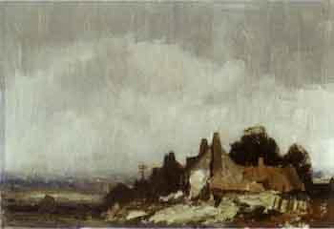 Cottages near Winterton by Edward Seago