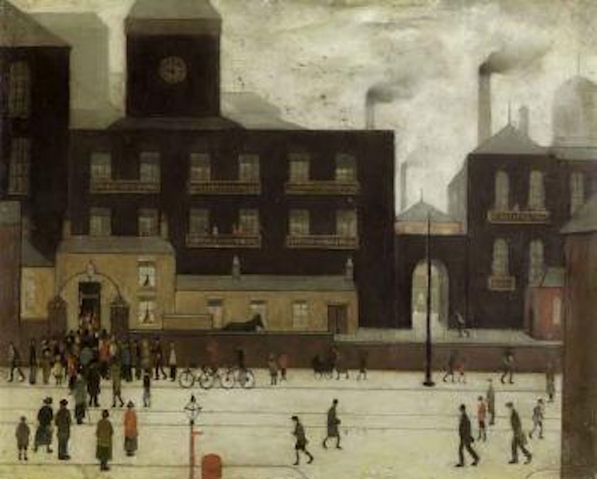 Northern hospital by Laurence Stephen Lowry