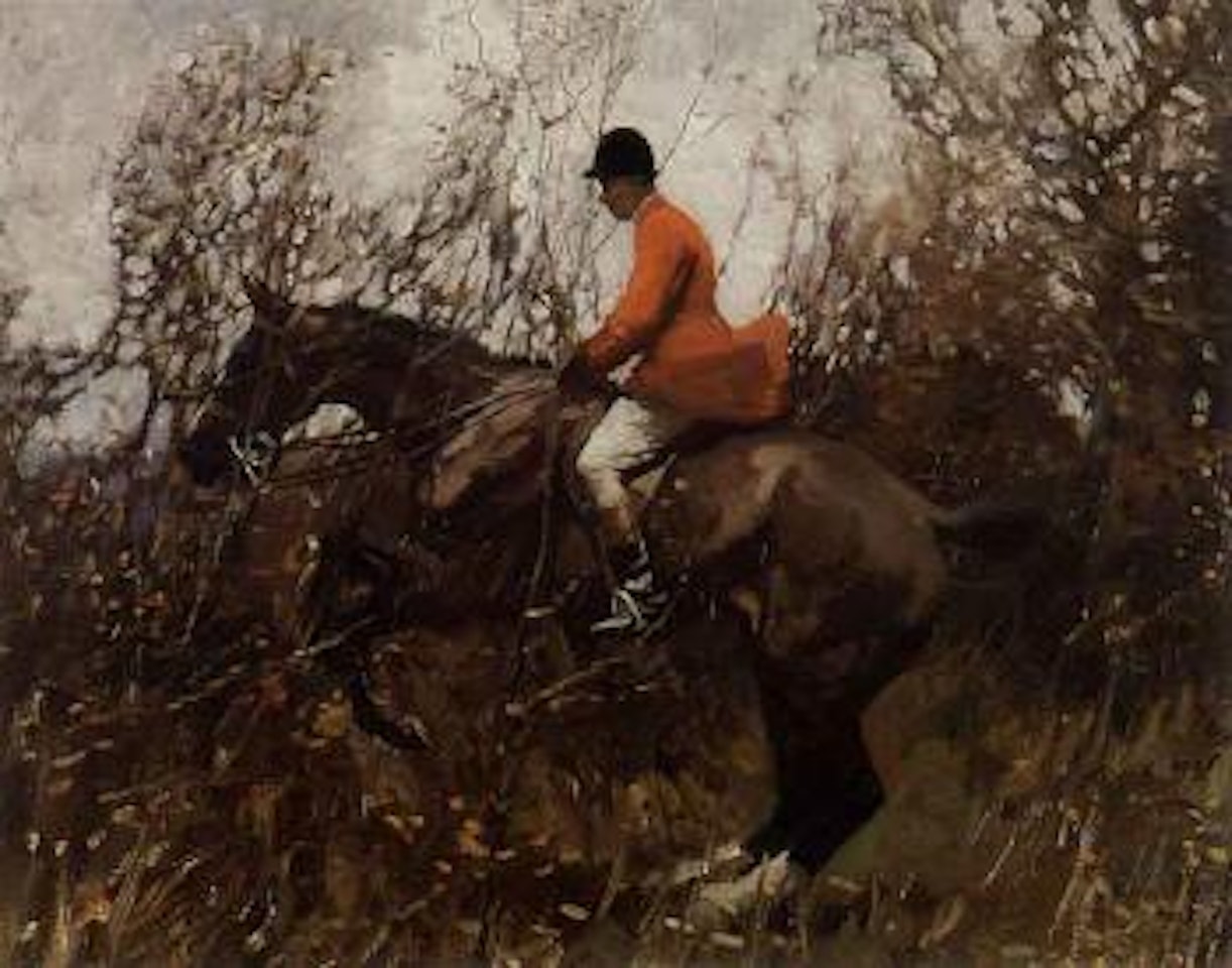 The gap by Alfred James Munnings