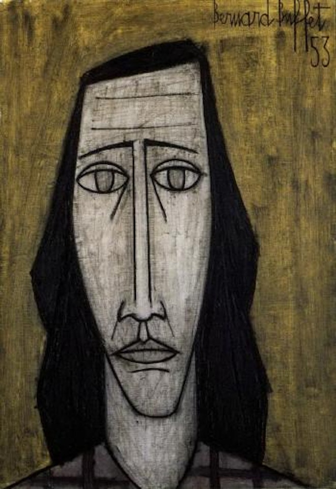 Tete de femme by Bernard Buffet