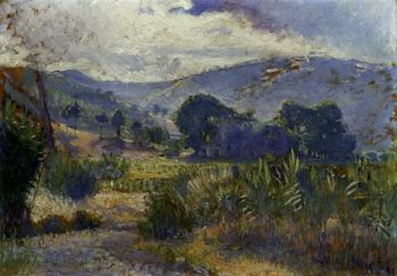 Paysage de Cabasson, etude by Henri Edmond Cross