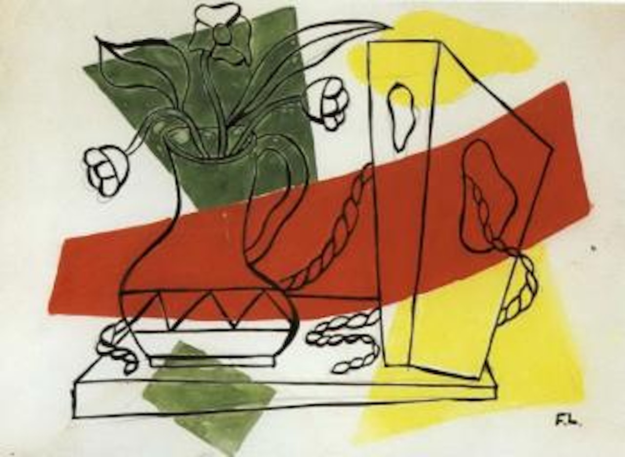 Vase et corde by Fernand Leger