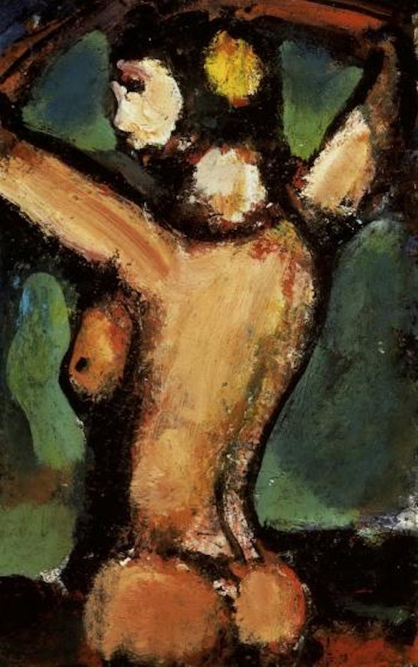 Nu aux bras leves by Georges Rouault