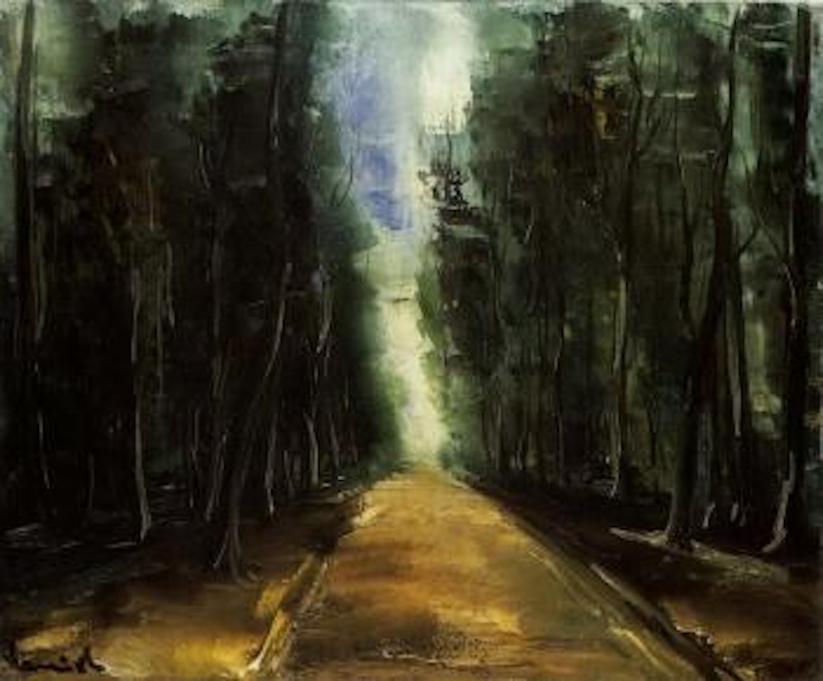Route en foret by Maurice de Vlaminck