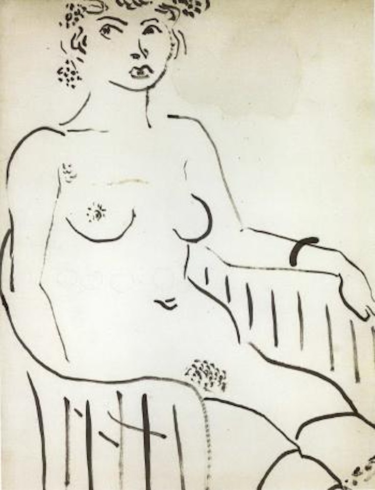 Femme nue assise by Henri Matisse
