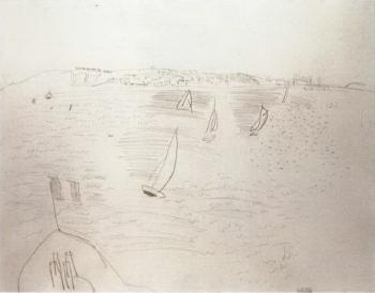 La rade de Toulon by Raoul Dufy