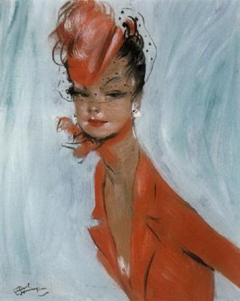 Portrait de femme by Jean Gabriel Domergue