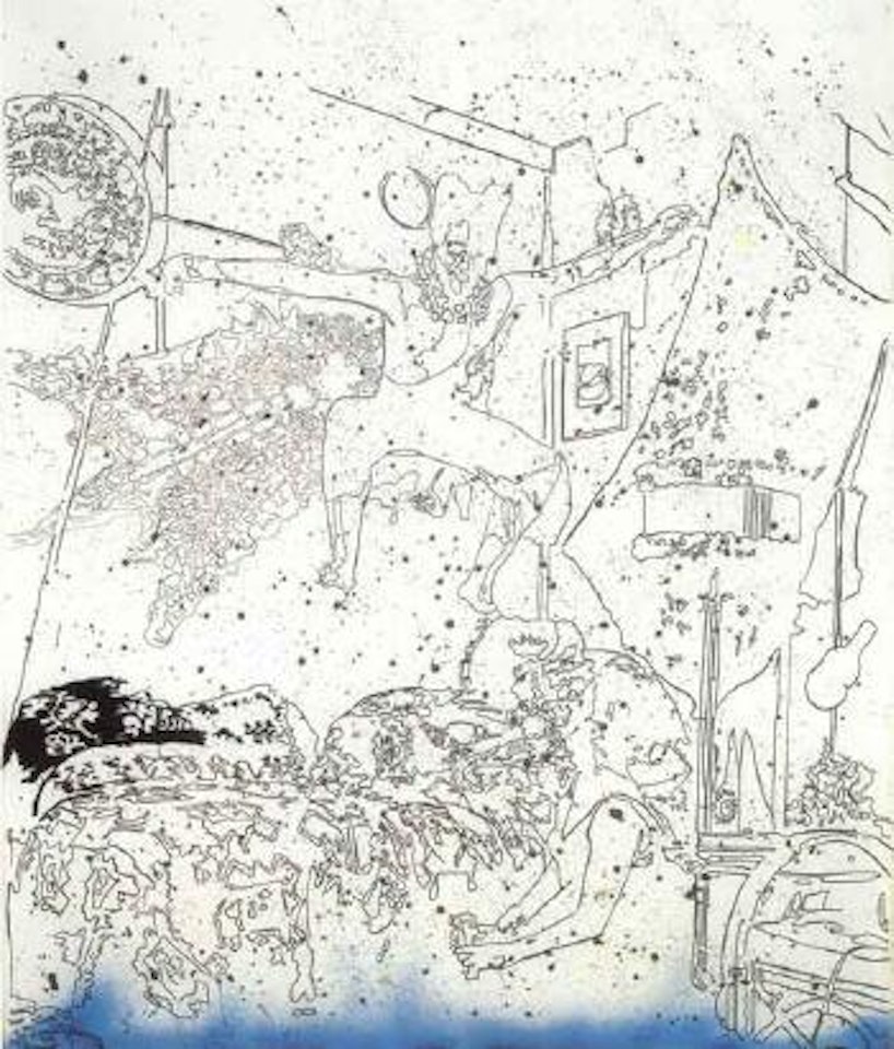 Tibersprung II by Sigmar Polke