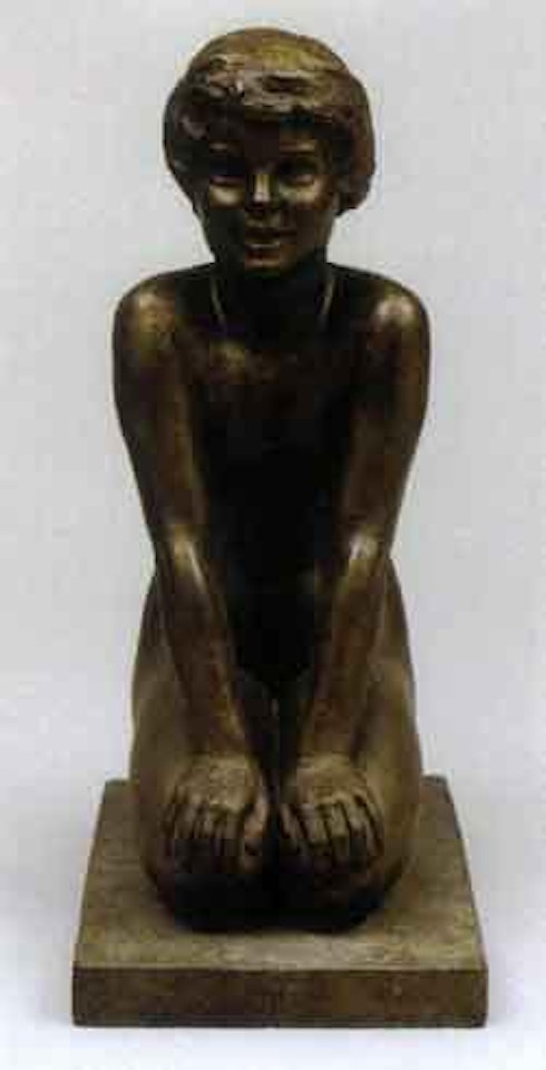 Woman kneeling by Arne Durban