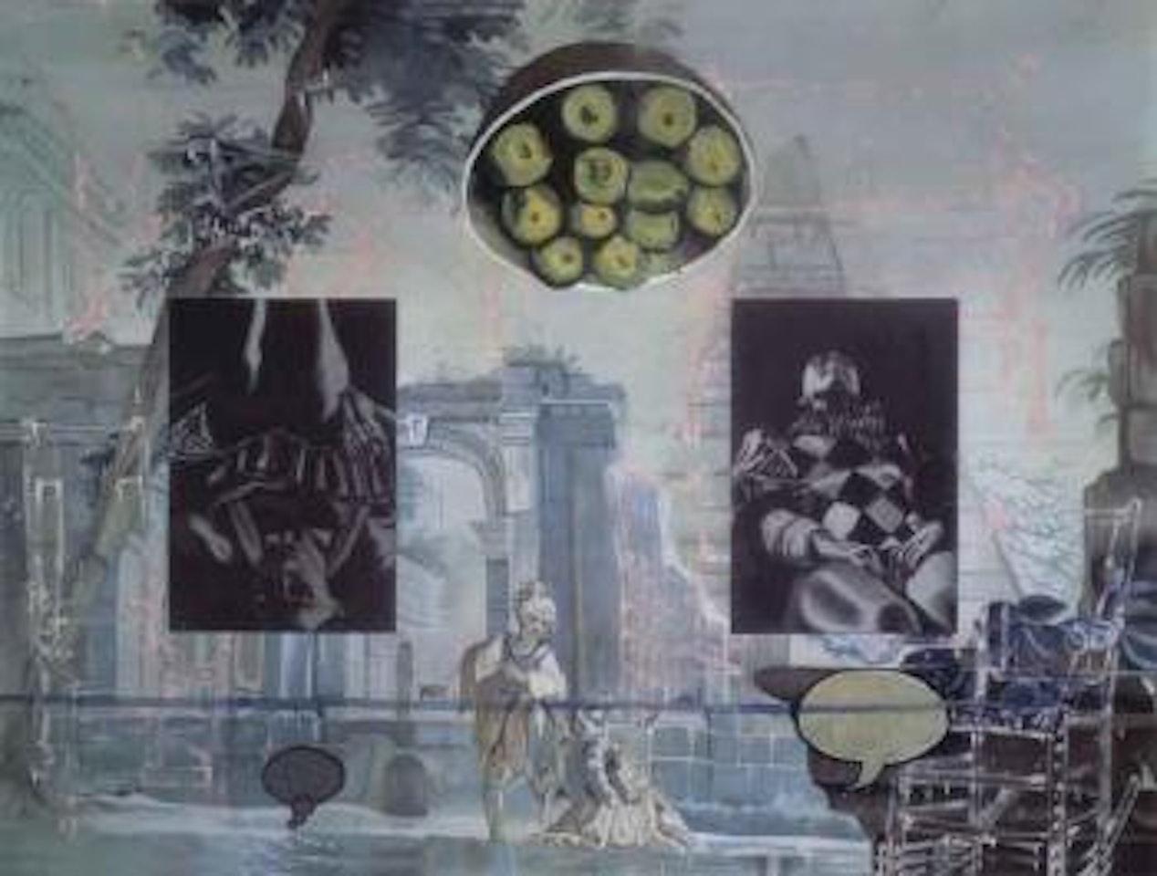 The silver by David Salle