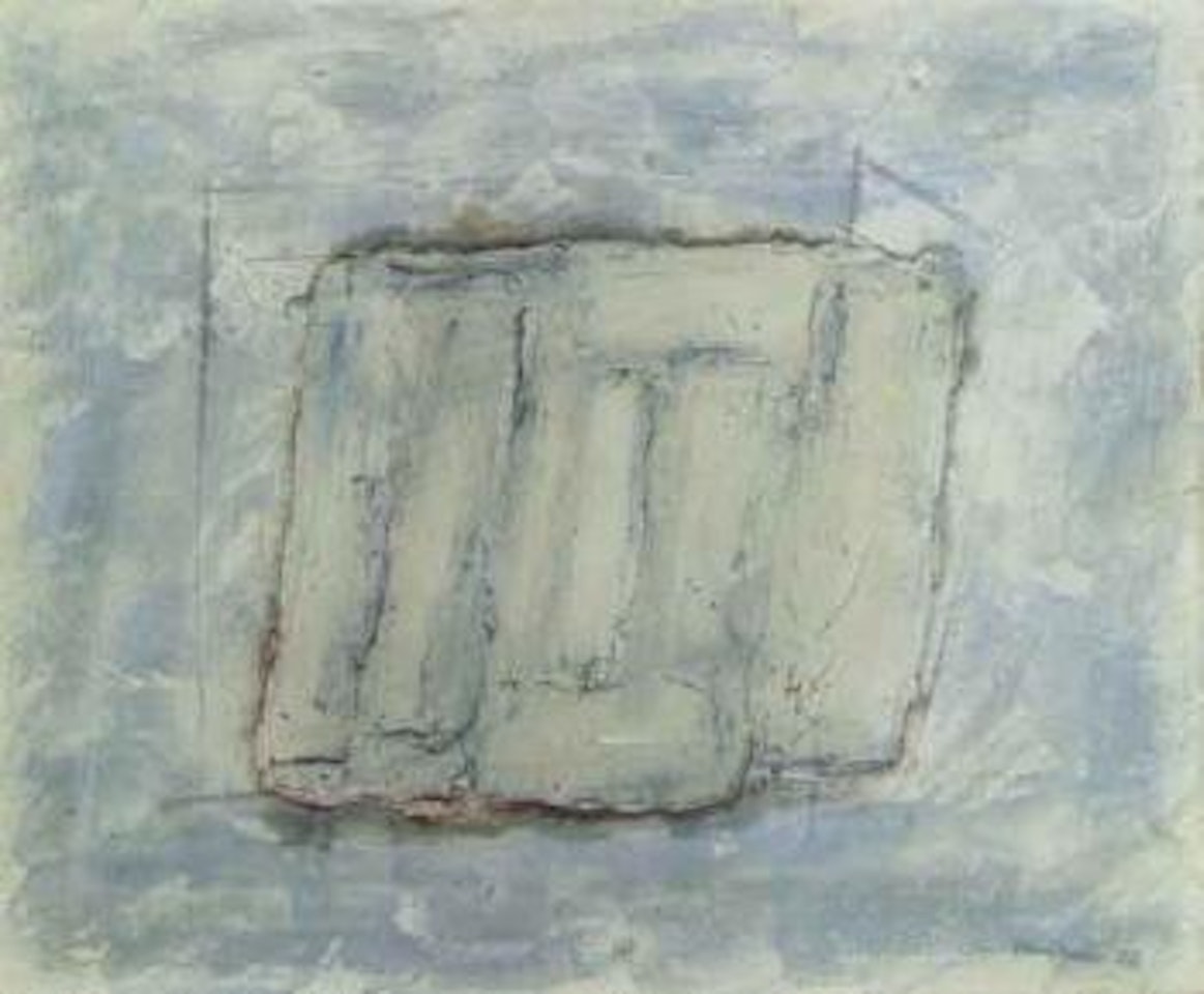 Element Blanc by Jean Fautrier