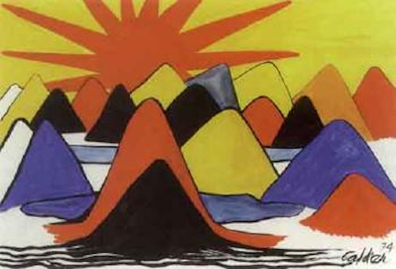 Les Montagnes by Alexander Calder