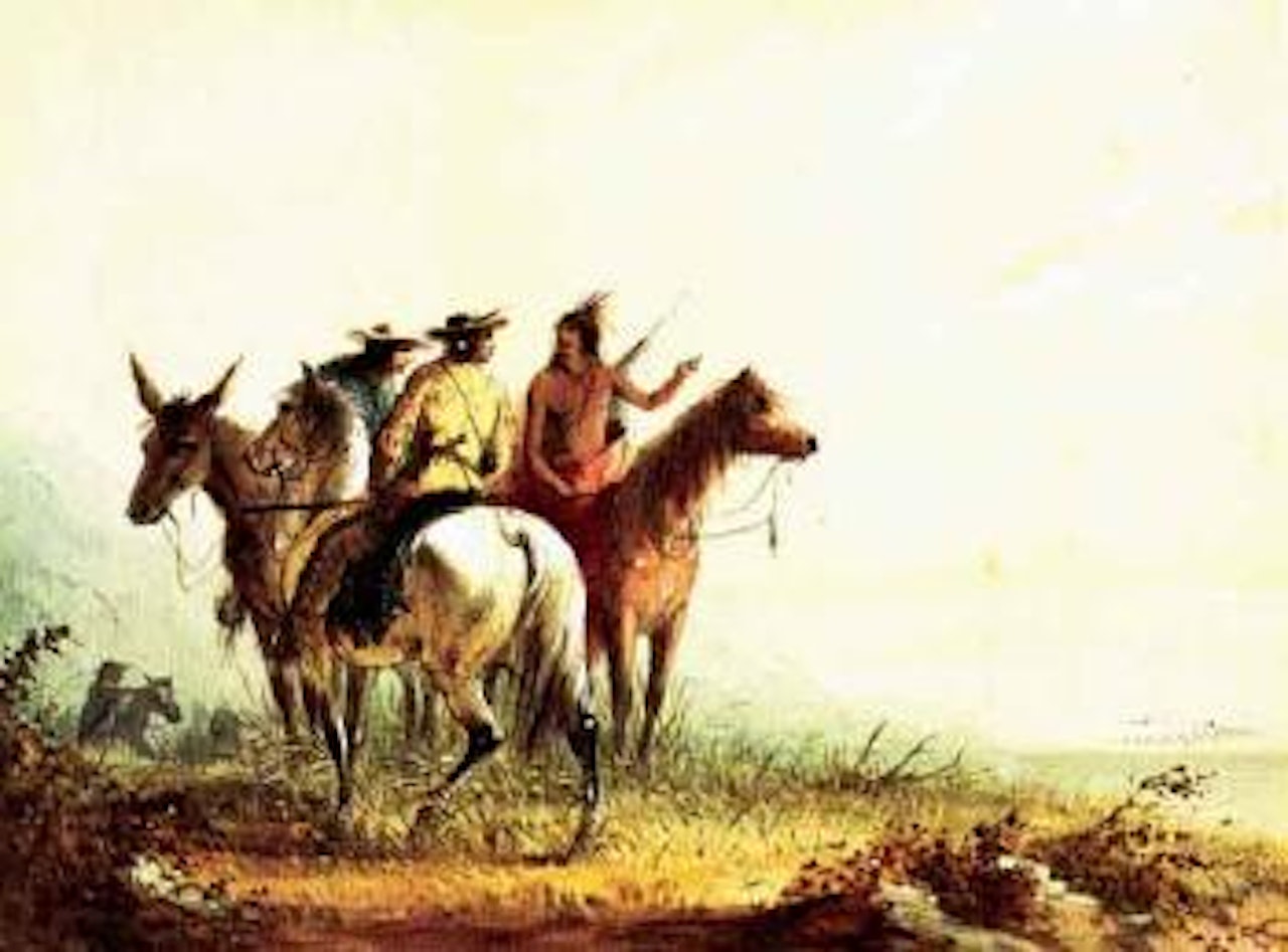 Indian guide by Alfred Jacob Miller