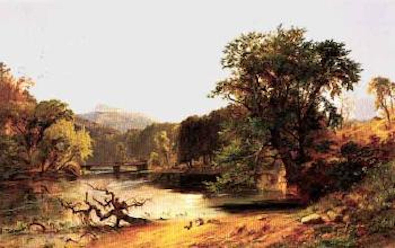 In the White Mountains by Jasper Francis Cropsey