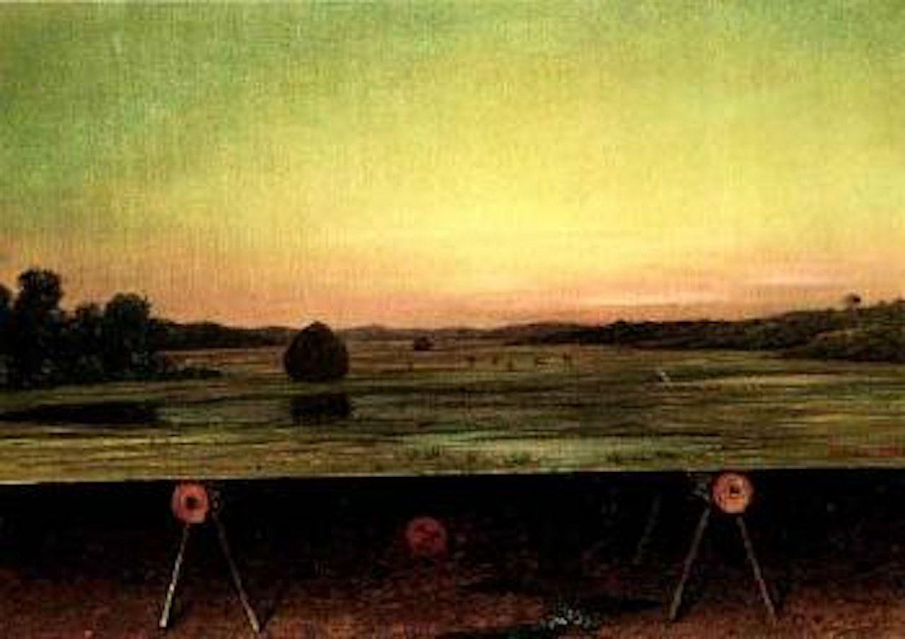 Gremlins in the studio II by Martin Johnson Heade