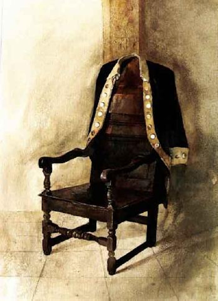 The general's chair by Andrew Wyeth