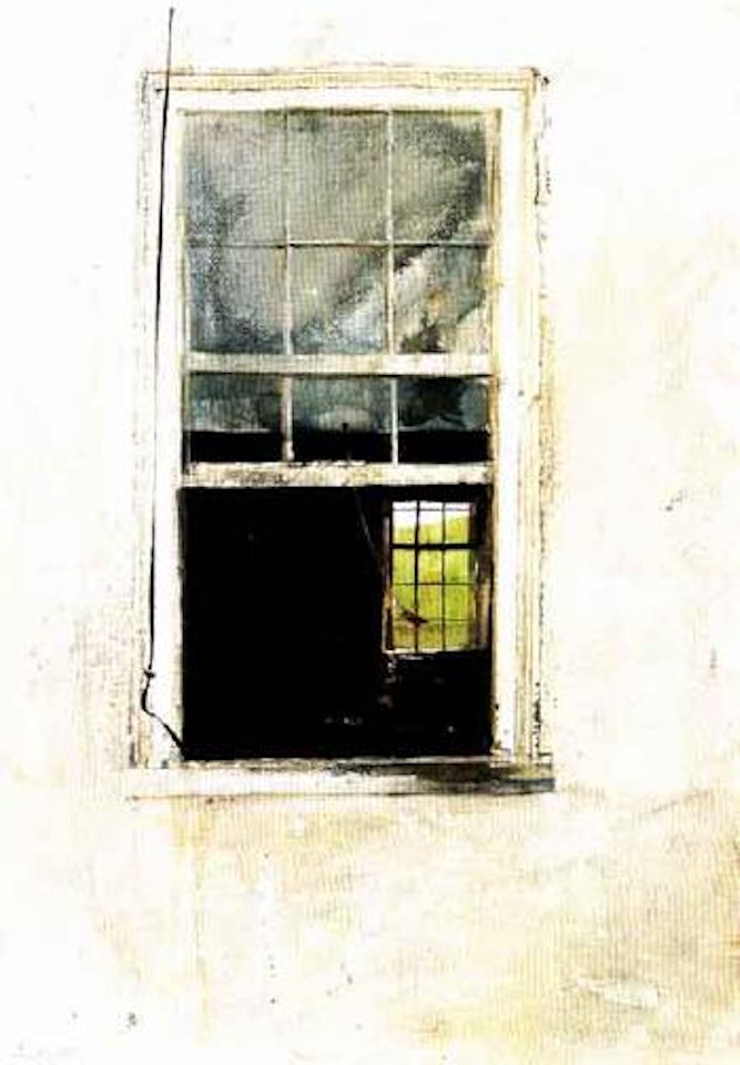 Airing out by Andrew Wyeth