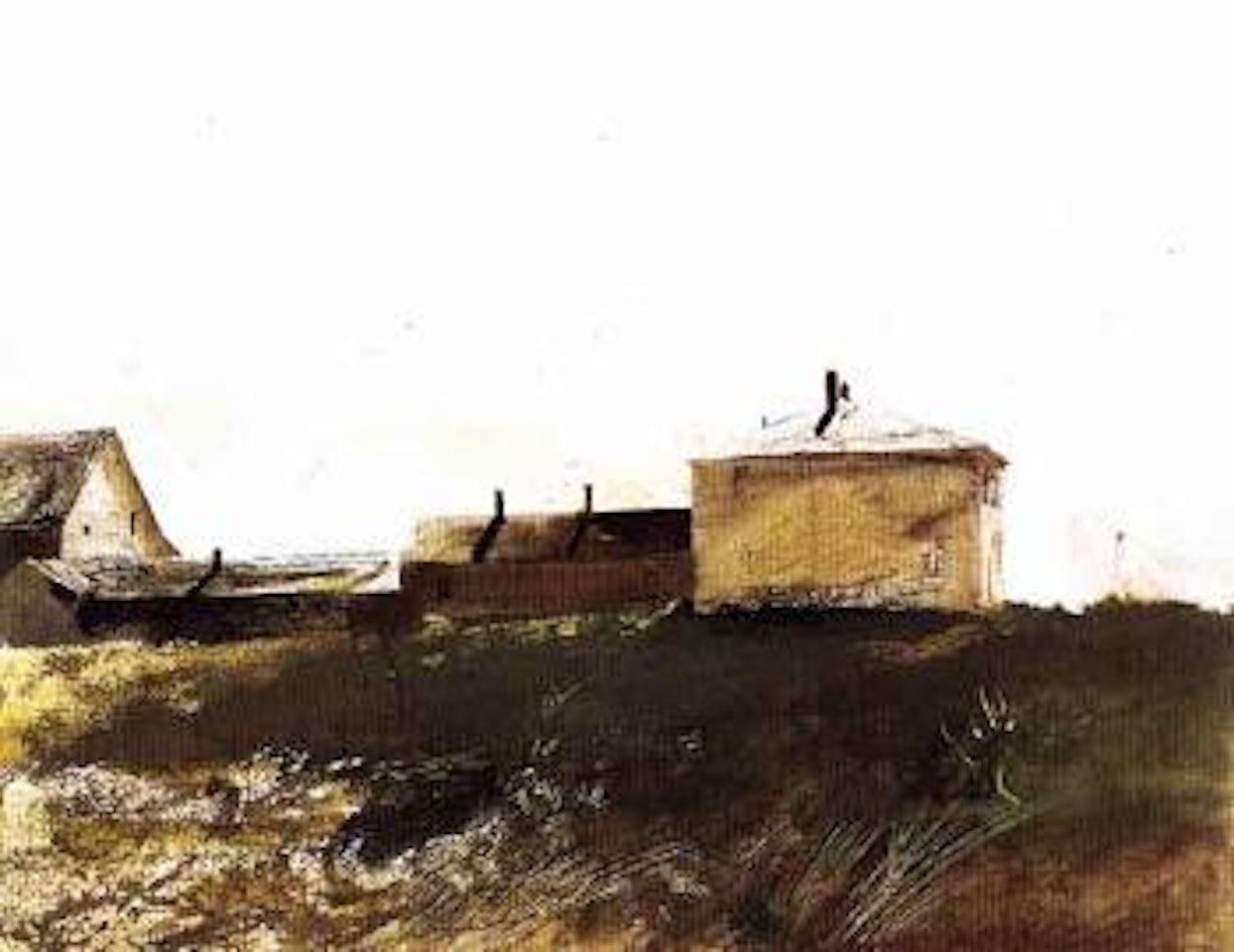 New England plan by Andrew Wyeth