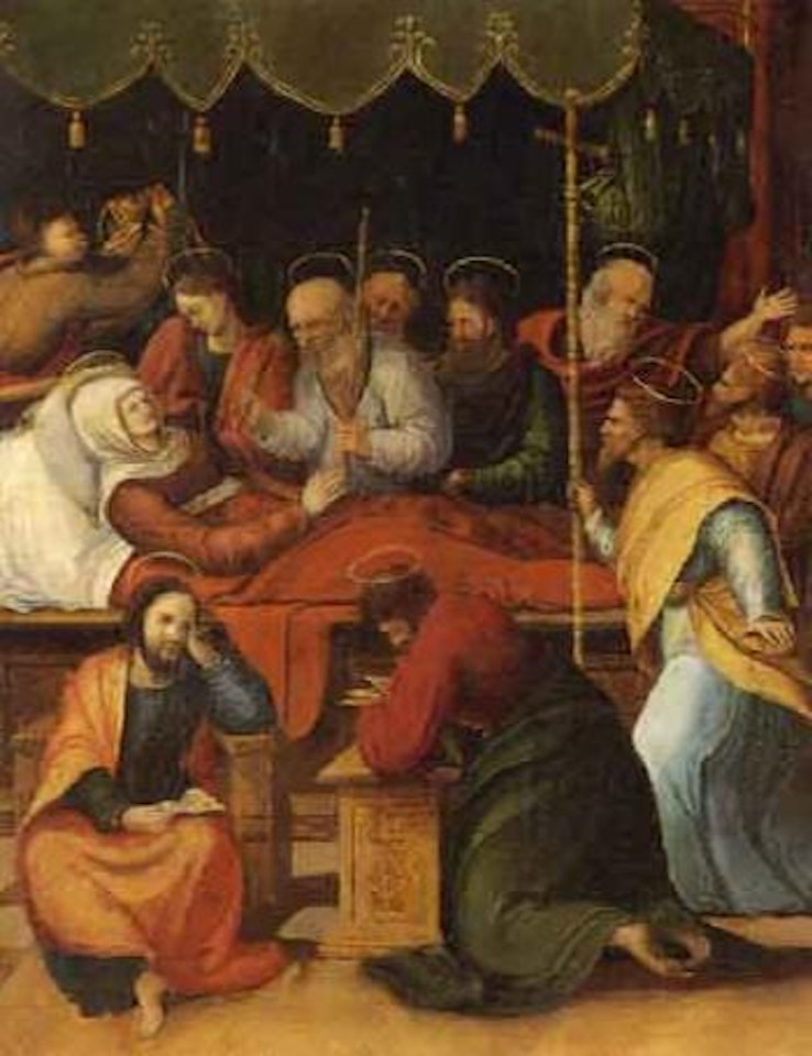 Death of Mary by German School
