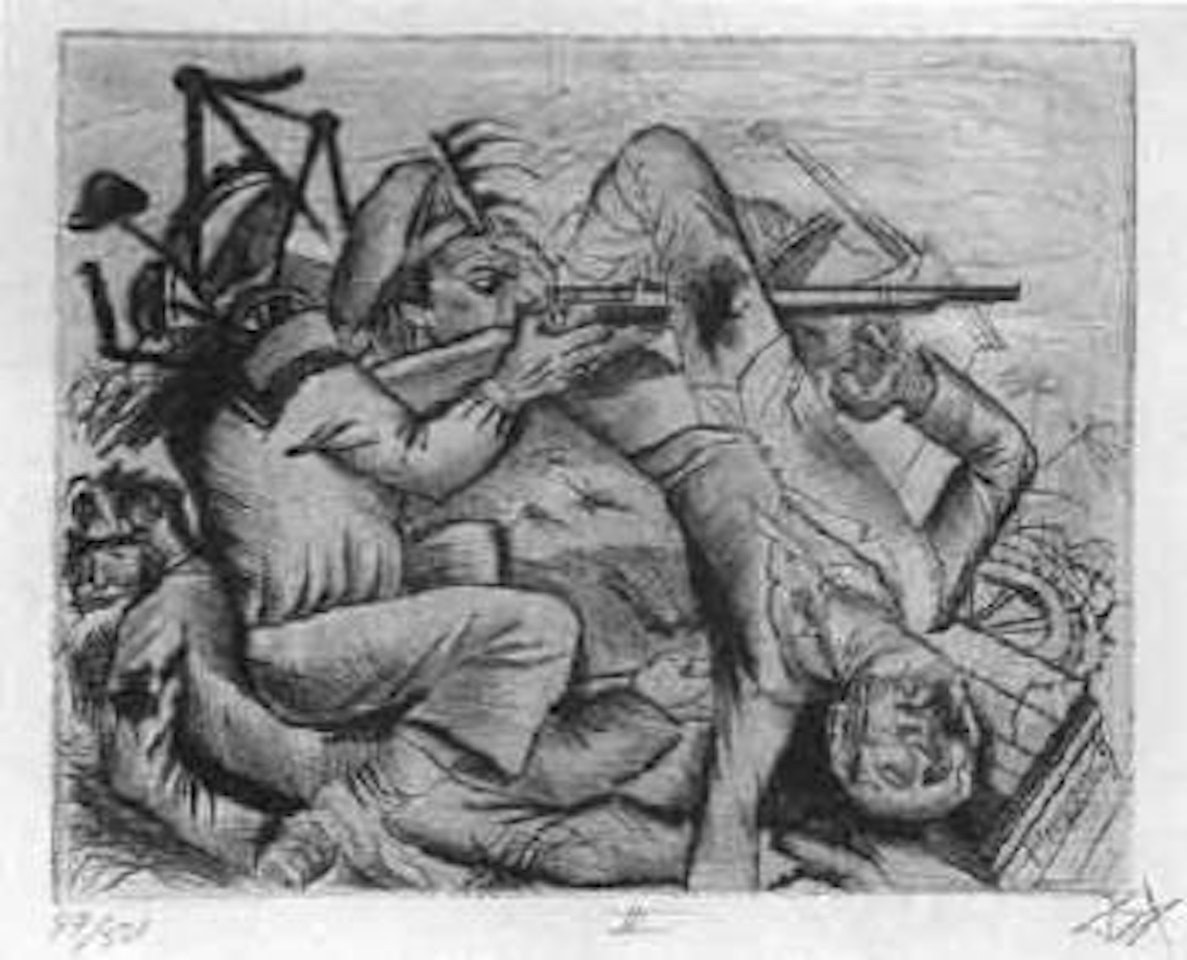 Die Barrikade by Otto Dix