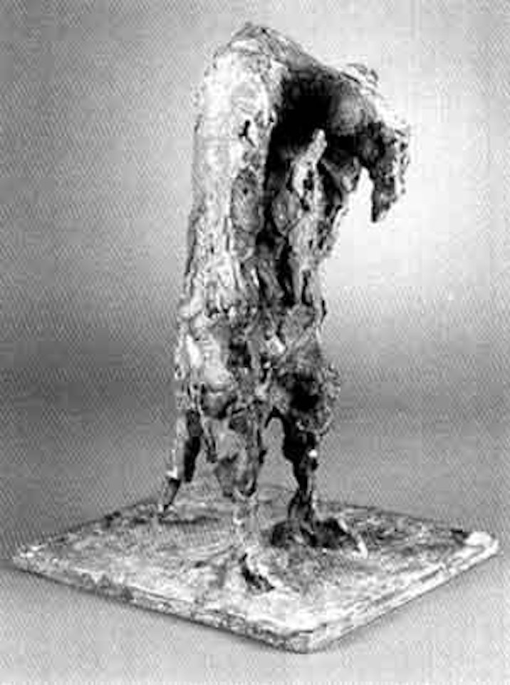 Maquette of a vulture by Elisabeth Frink