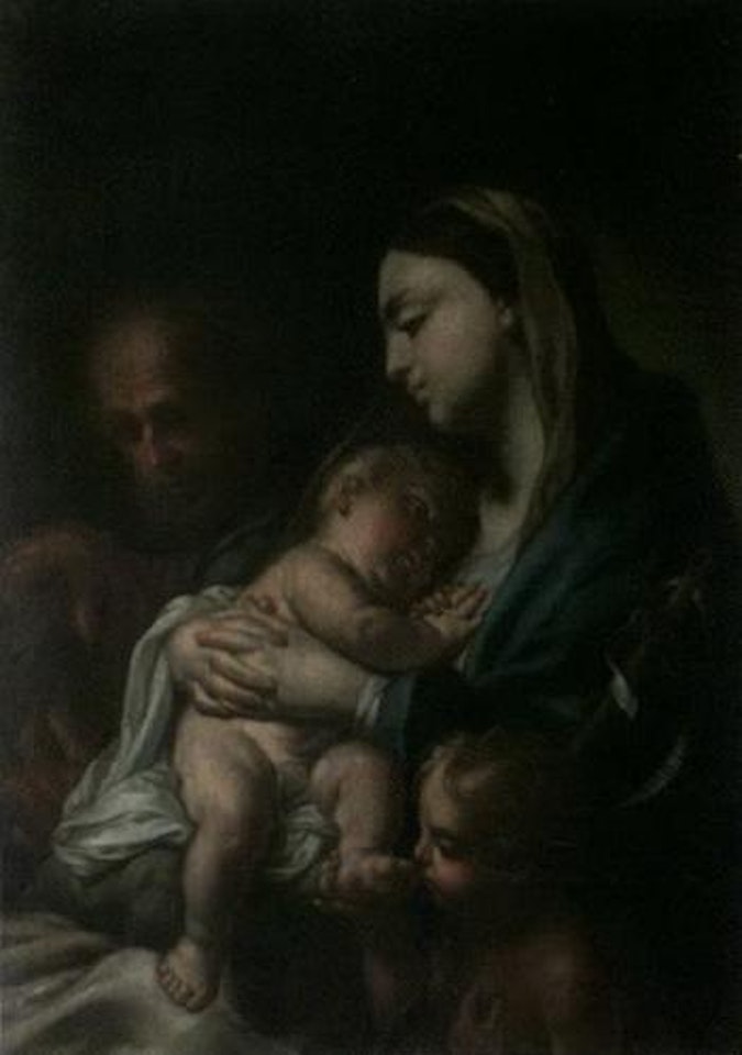 Holy Family by Spanish School