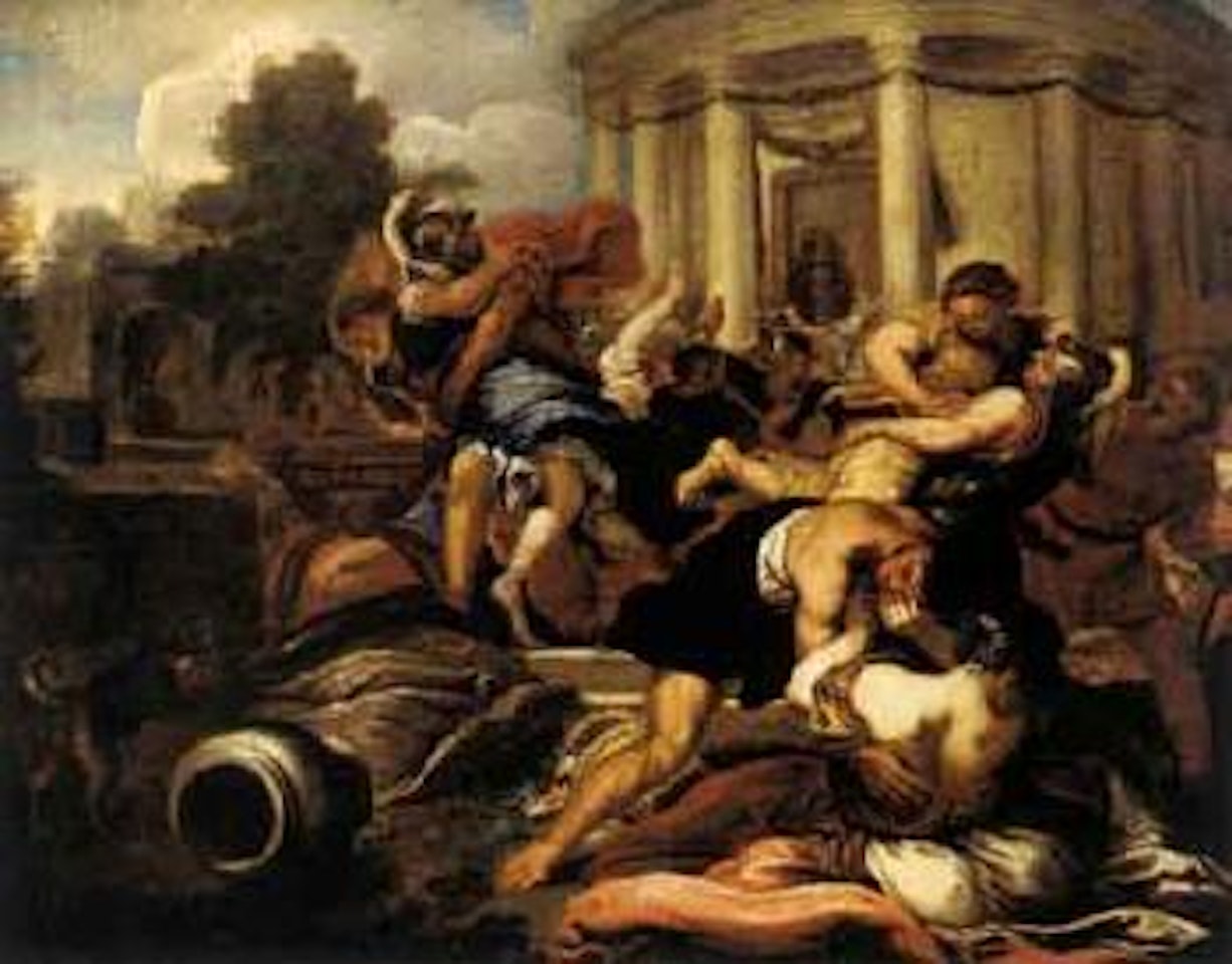 Rape of the Sabine women by Italian School