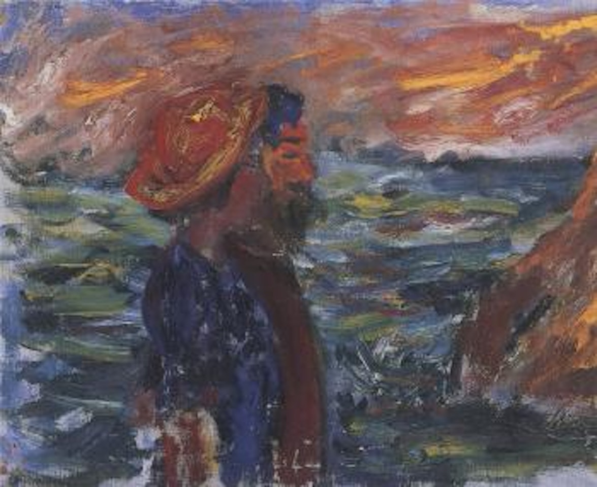 Man and woman by the sea by Ivan Ivarson