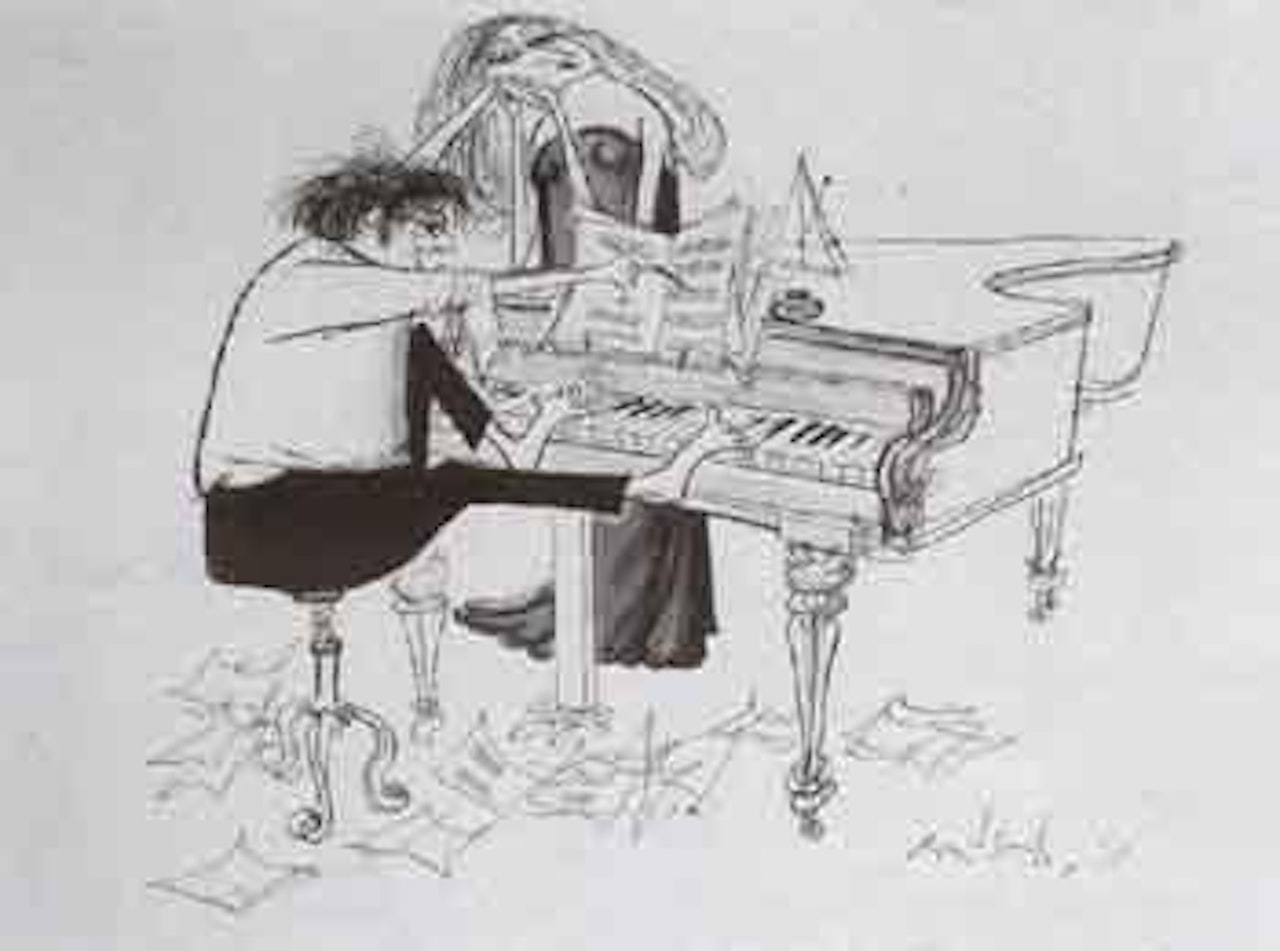 It must be the food of love by Ronald Searle