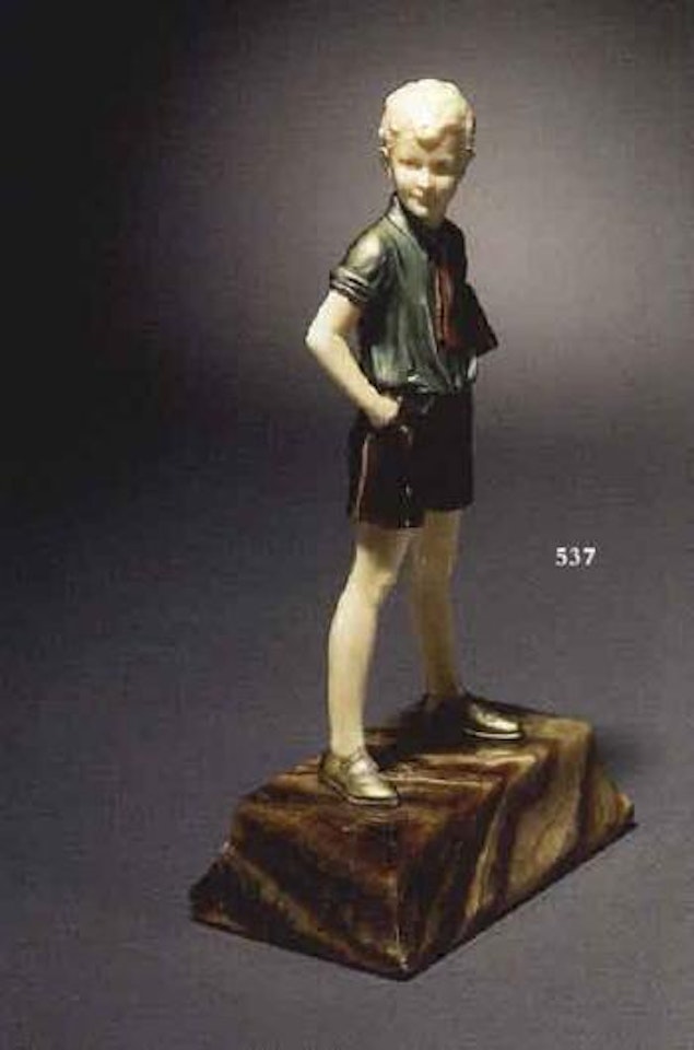 Young boy by Ferdinand Preiss