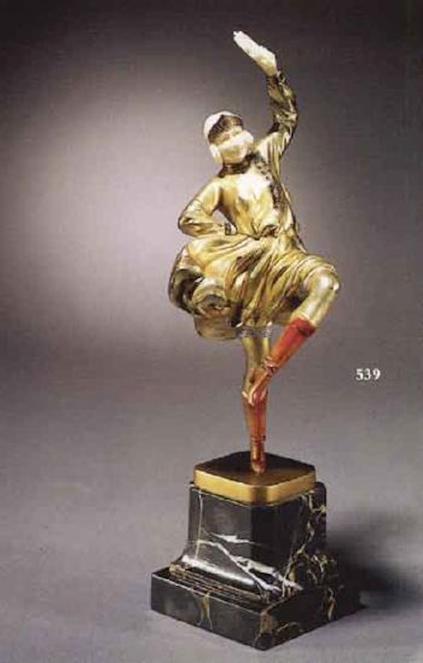 Russian dancer by Ferdinand Preiss