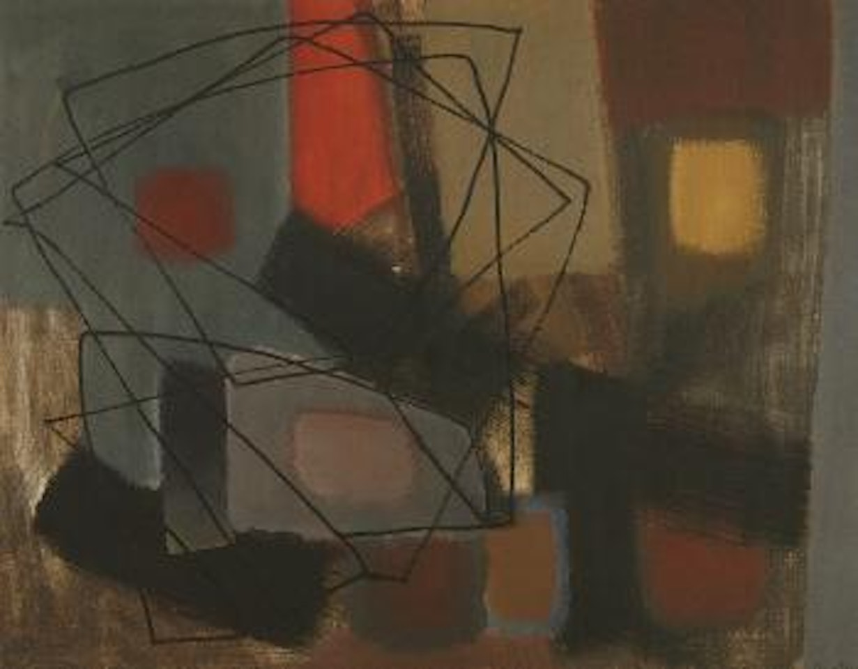 Autumn tension by Fritz Winter