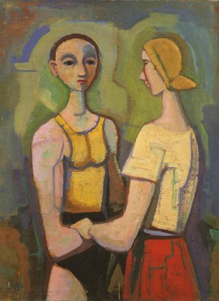 Lovers by Karl Hofer
